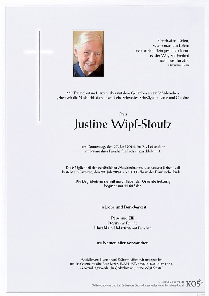 Justine Wipf-Stoutz